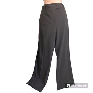 Preswick & Moore 16W Black Straight Leg Dress Pants